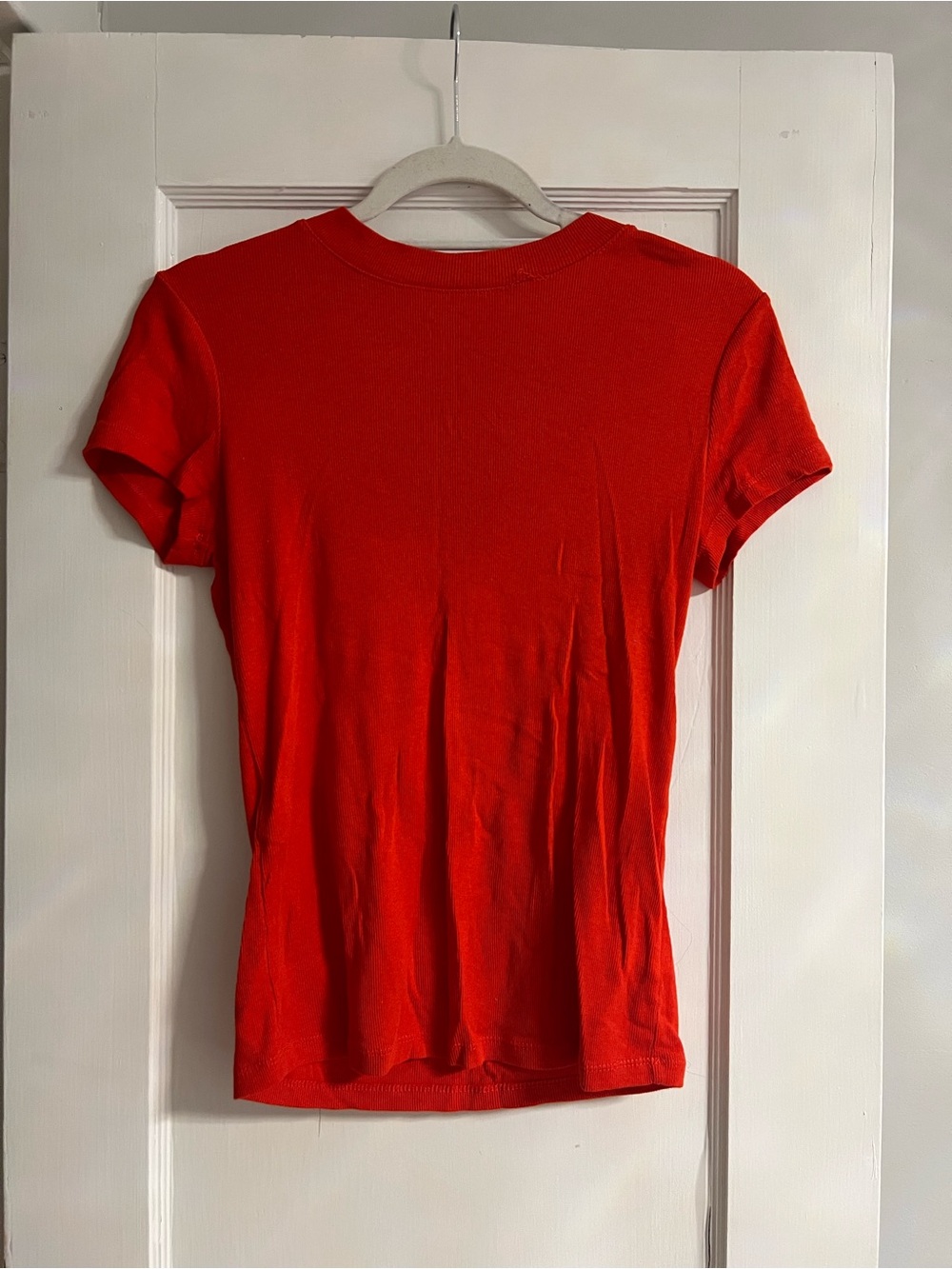 a new day Red Short Sleeve Slim Tee